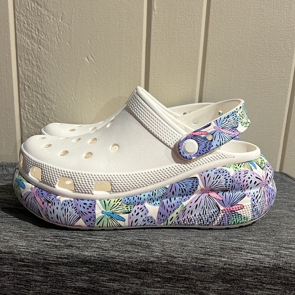 Crocs Swiftwater Mossy Oak Camo Flip flops slides size 7 - Picture 3 of 7